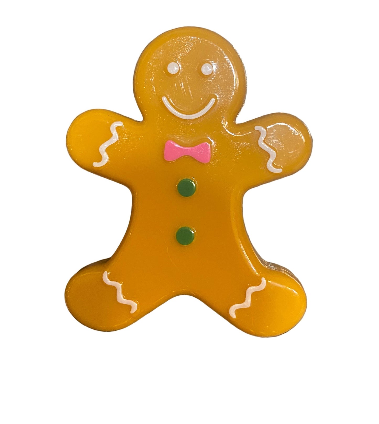 Gingerbread shaped lip gloss/balm