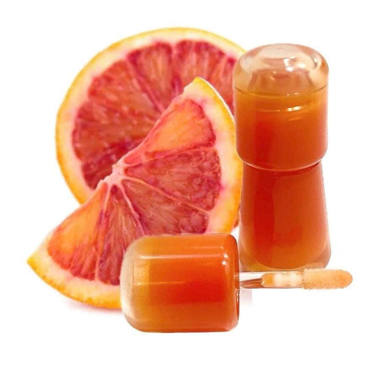 Blood Orange mushroom shaped lip gloss