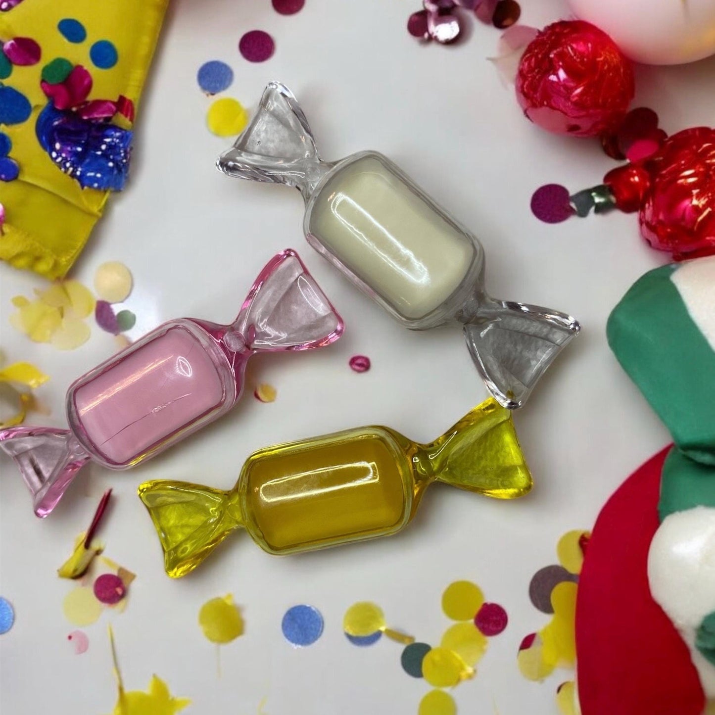 candy shaped lip balm