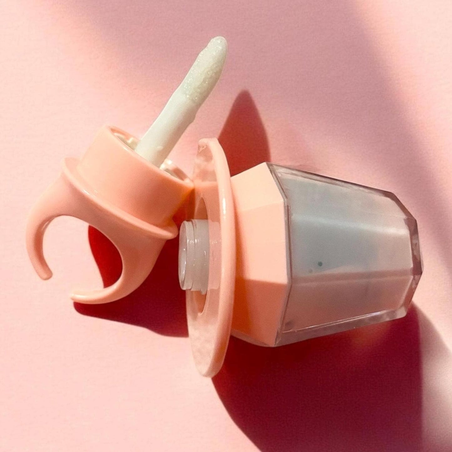 cotton candy swirl ring pop lip gloss