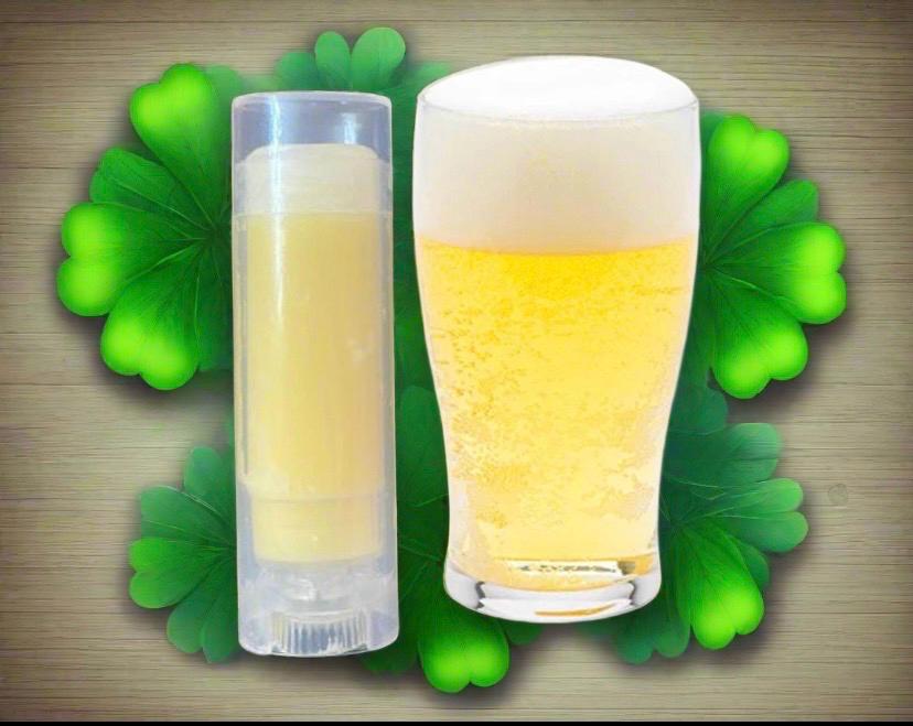 beer flavored lip balm