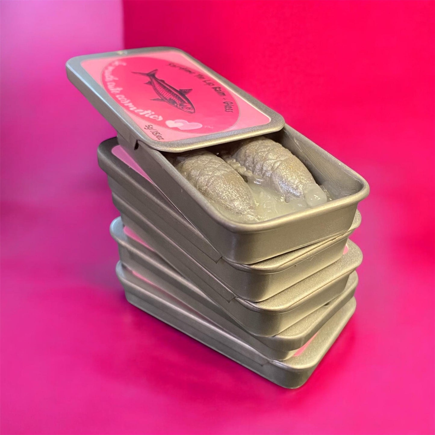 Sardine Tin lip balm