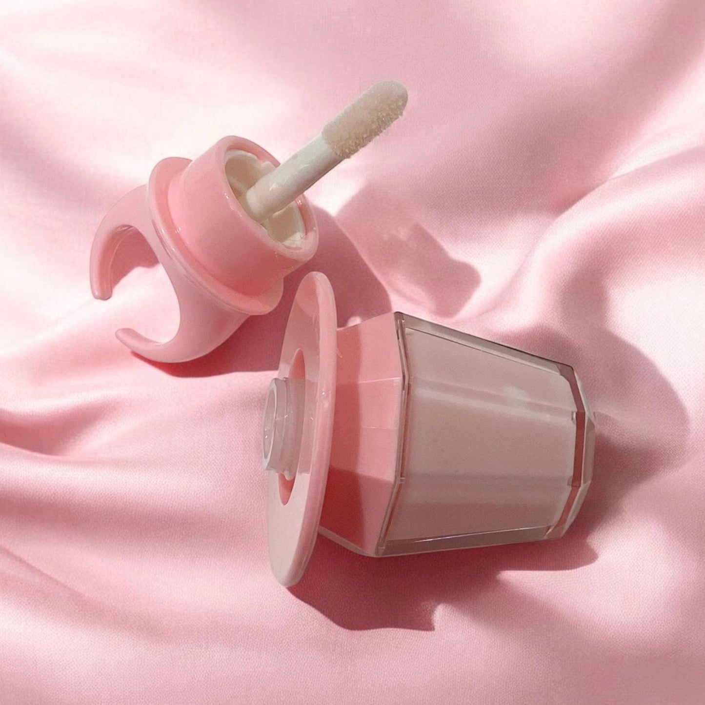pink cotton candy ring pop lip gloss