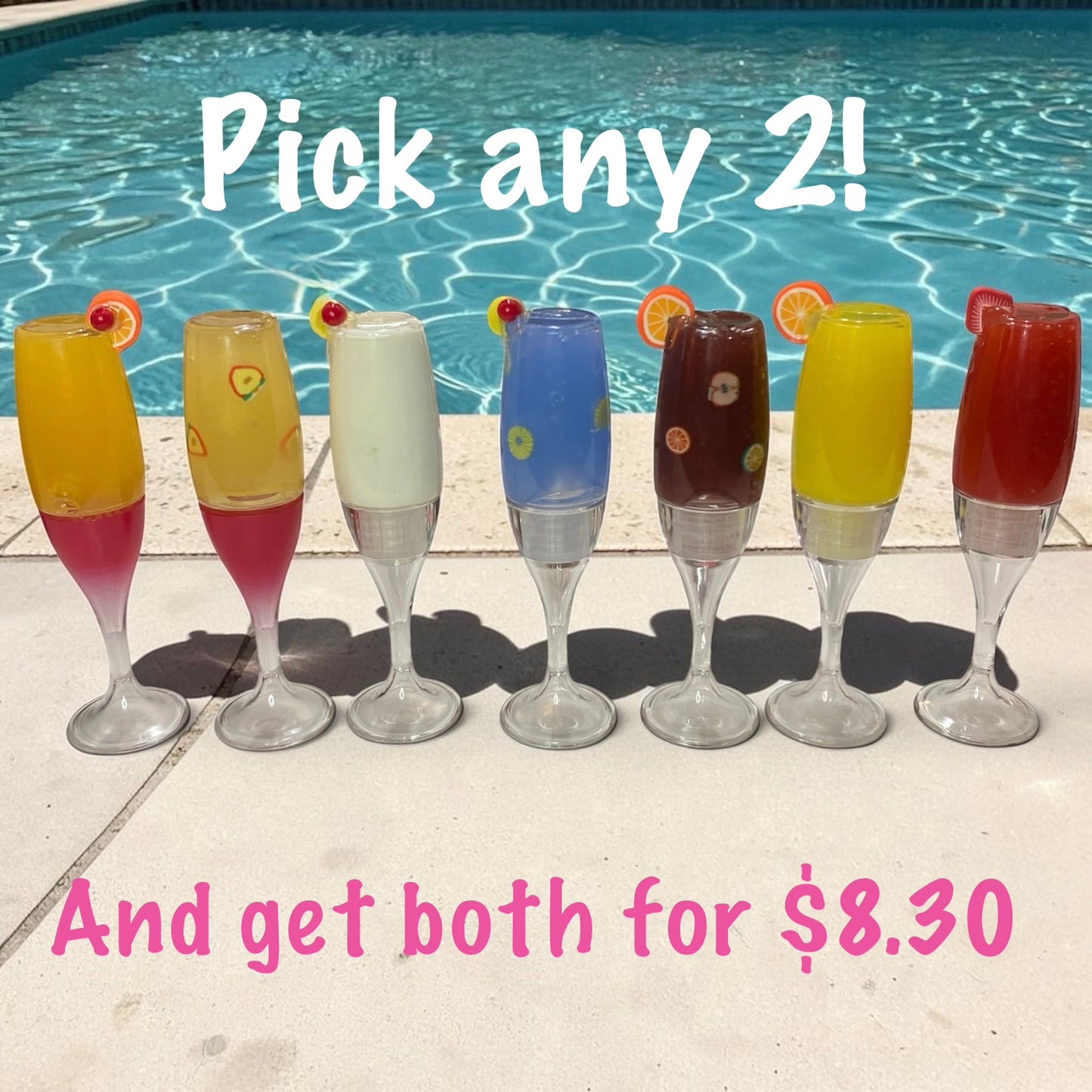 Pina Colada flavored cocktail lip gloss 🍍🥥