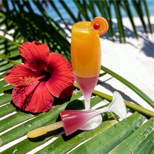 Tequila Sunrise Cocktail Lip Gloss 🍊🍒