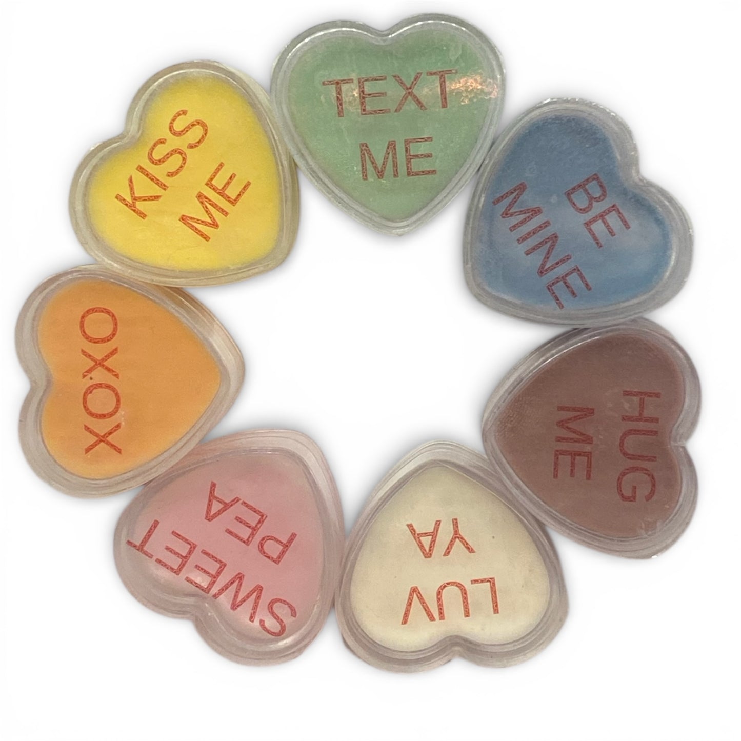 Candy Conversation Heart Lip Balm Set 💝