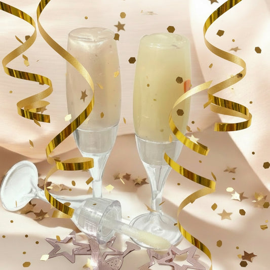 Champagne/ Rosé lip gloss set 🥂💍