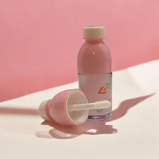 strawberry kiwi pink drink bottle lip gloss (8ml)