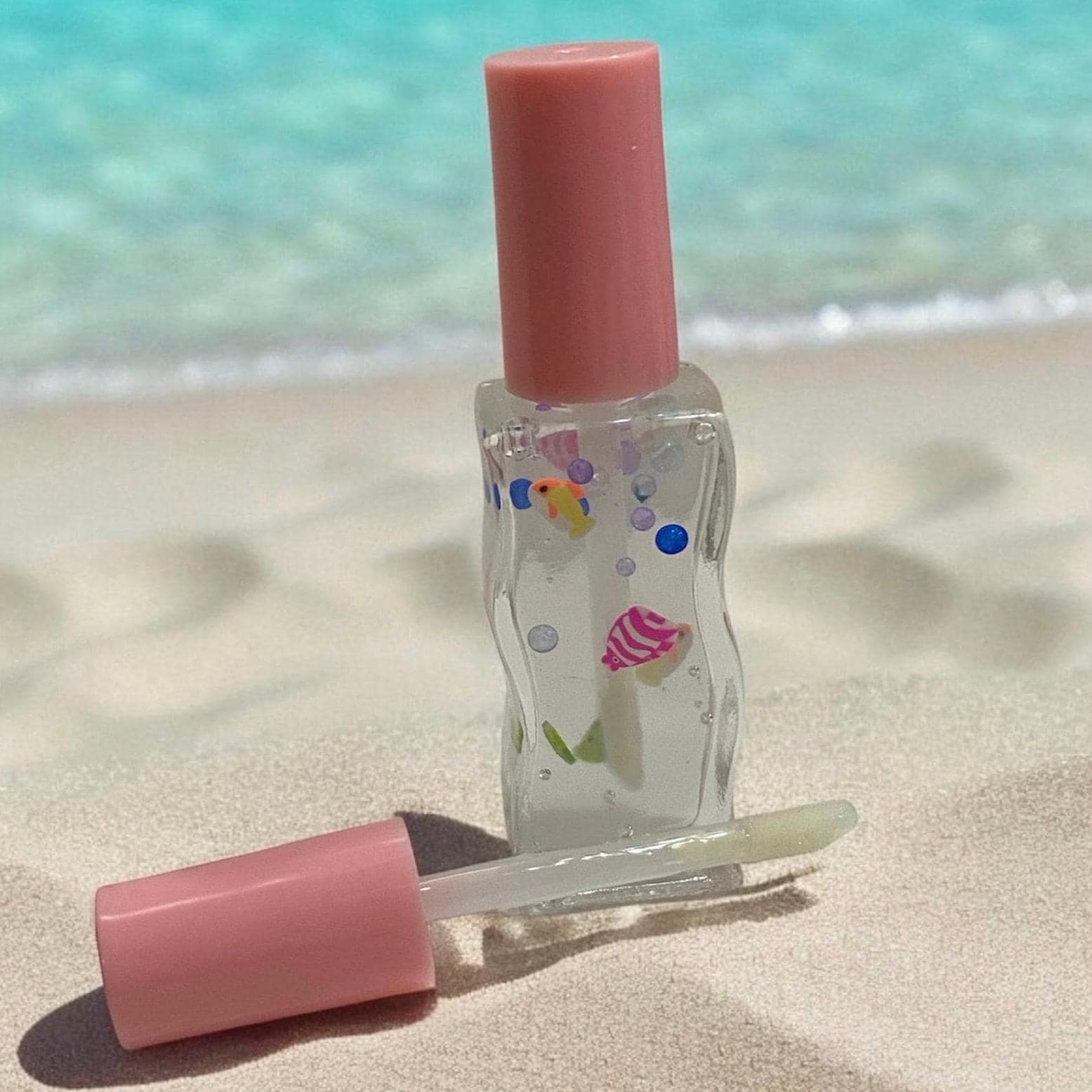 fish tank/bowl/bag ocean lip gloss (10ml)
