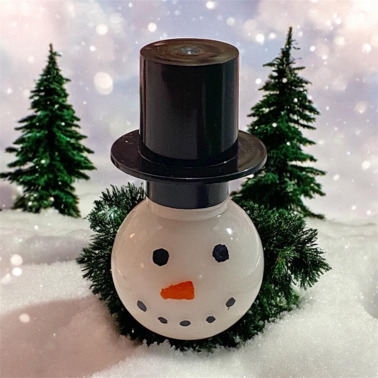 Snowman shaped lip gloss ☃️