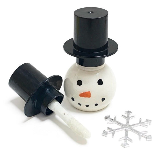 Snowman shaped lip gloss ☃️