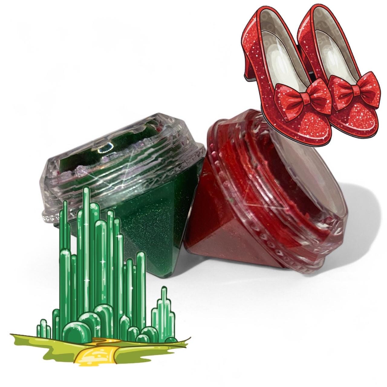 Wizard of oz (inspired) lip gloss/balm duo