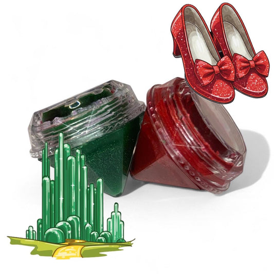 Wizard of oz (inspired) lip gloss/balm duo