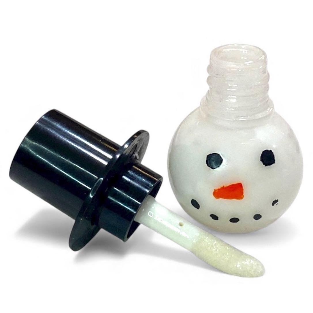 Snowman shaped lip gloss ☃️