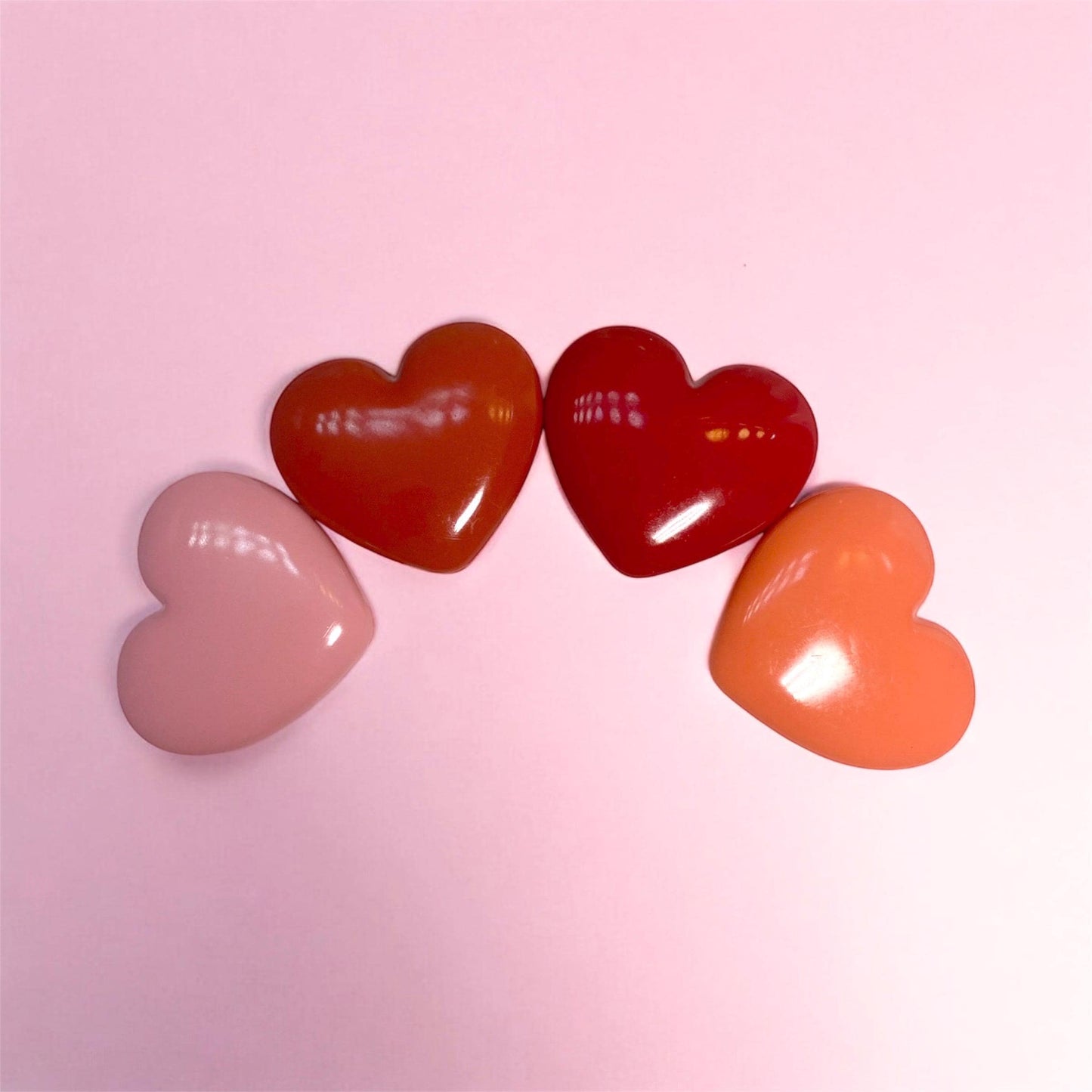 Heart compact lip balm (vegan), valentines day gift, girlfriend gift, wife gift