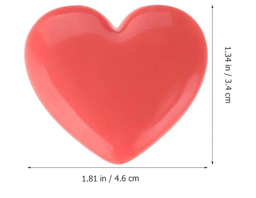 Heart compact lip balm (vegan), valentines day gift, girlfriend gift, wife gift