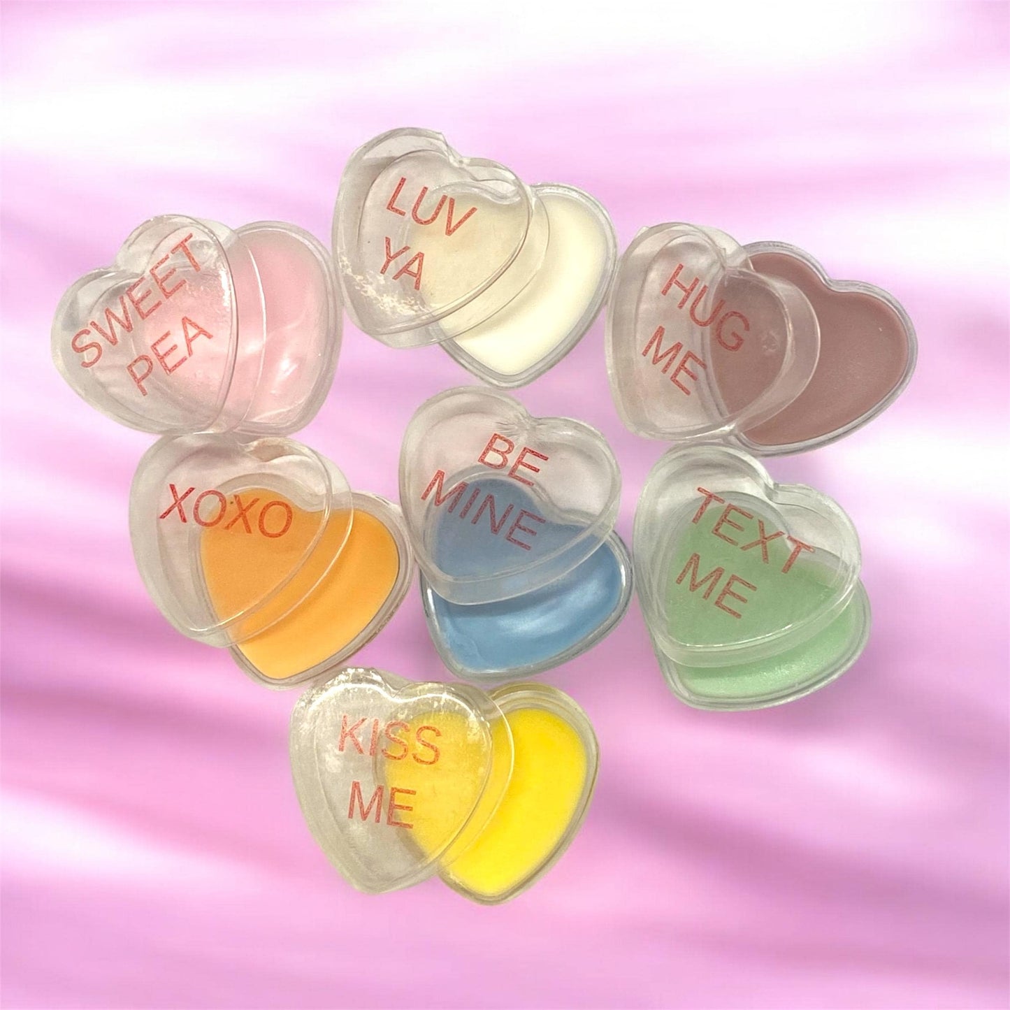 Candy Conversation Heart Lip Balm Set 💝