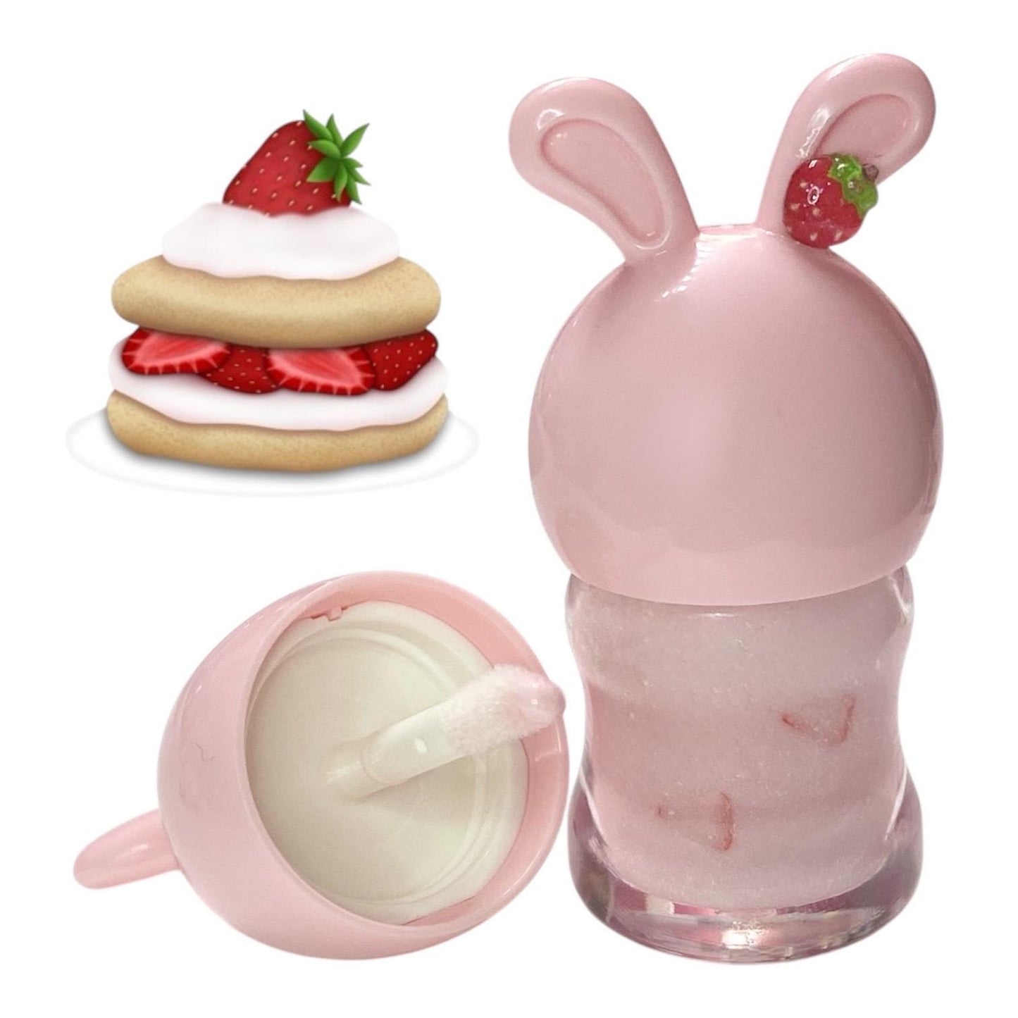 Easter bunny spring lip gloss, Easter basket