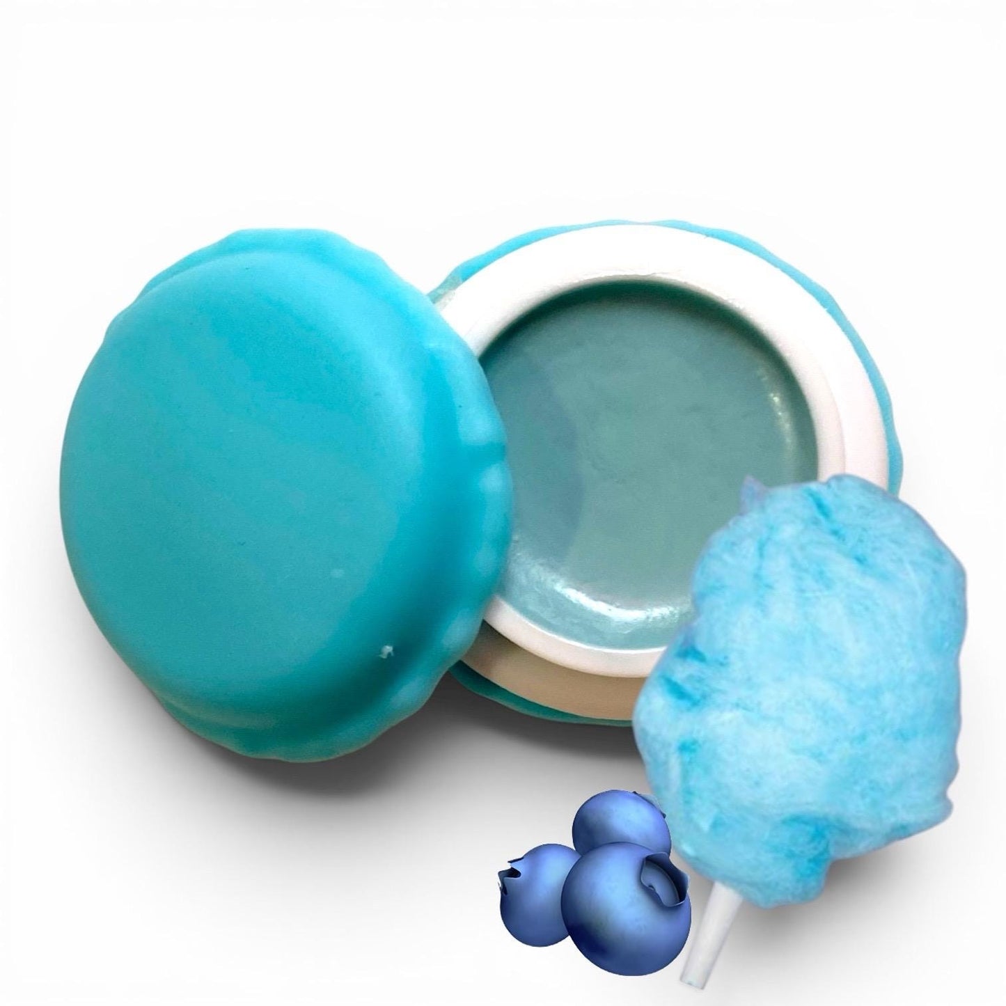 flavored Pastel Macaron lip balm, spring easter lip balm (vegan), naturally flavored