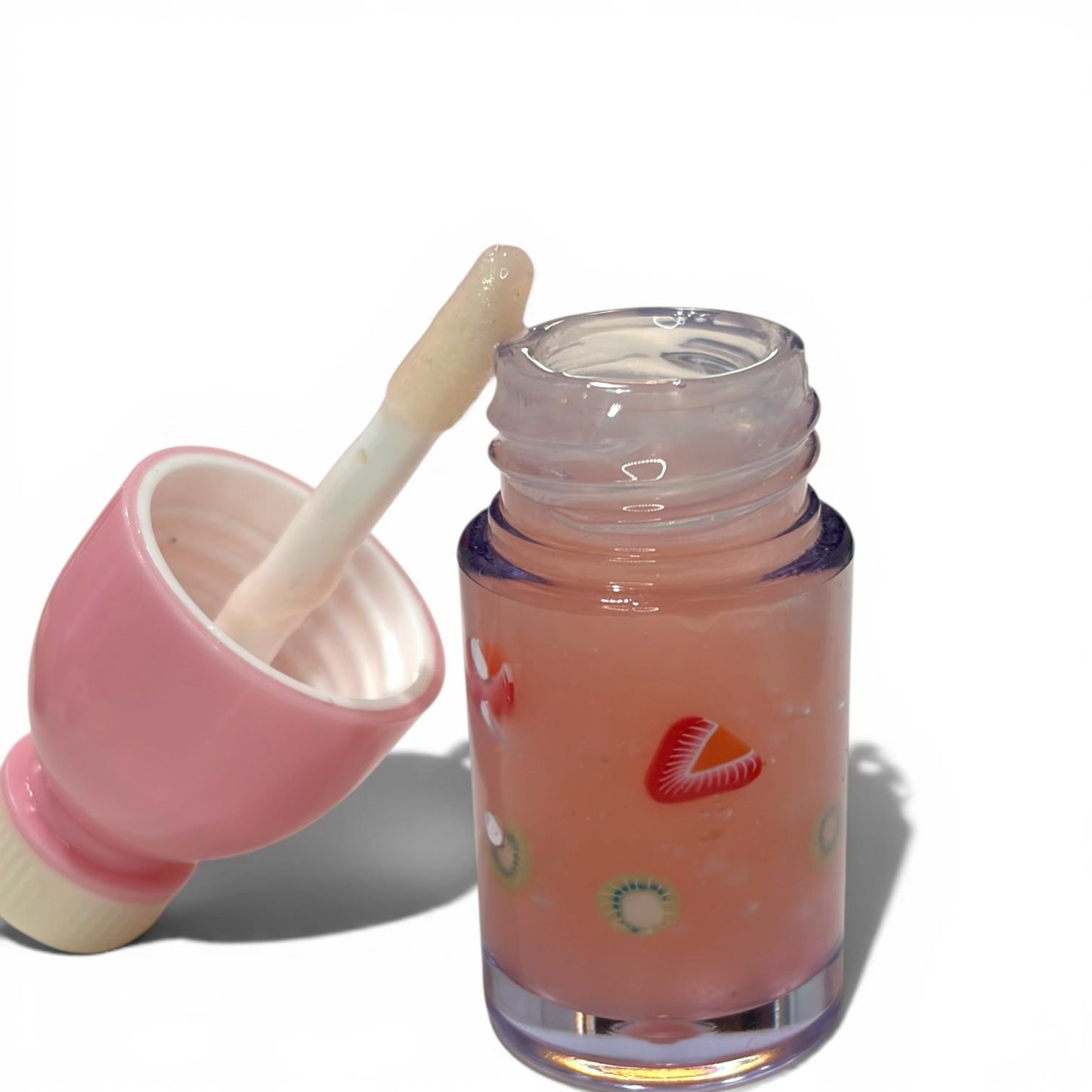 strawberry kiwi drink bottle lip gloss 🍓🥝