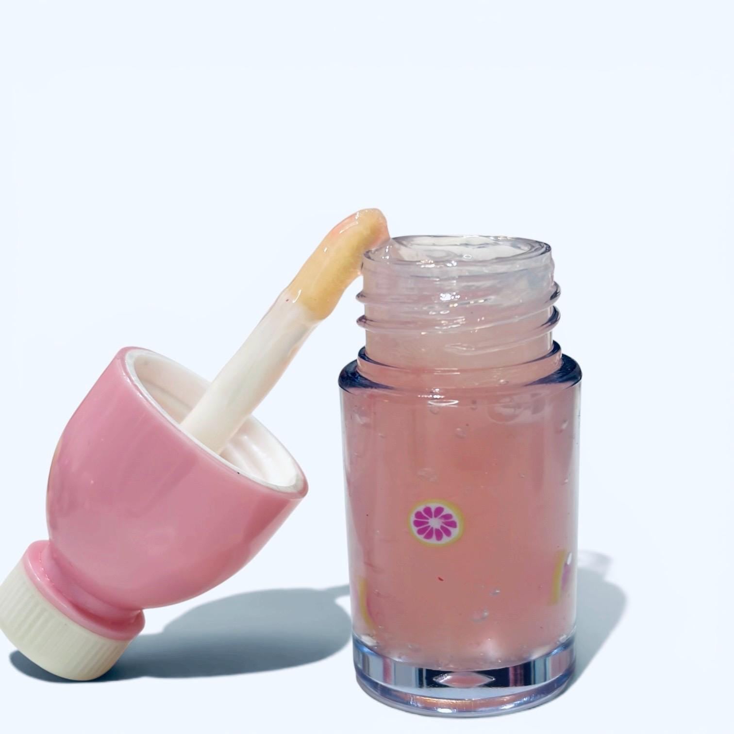 Pink Lemonade drink bottle lip gloss 💗🍋