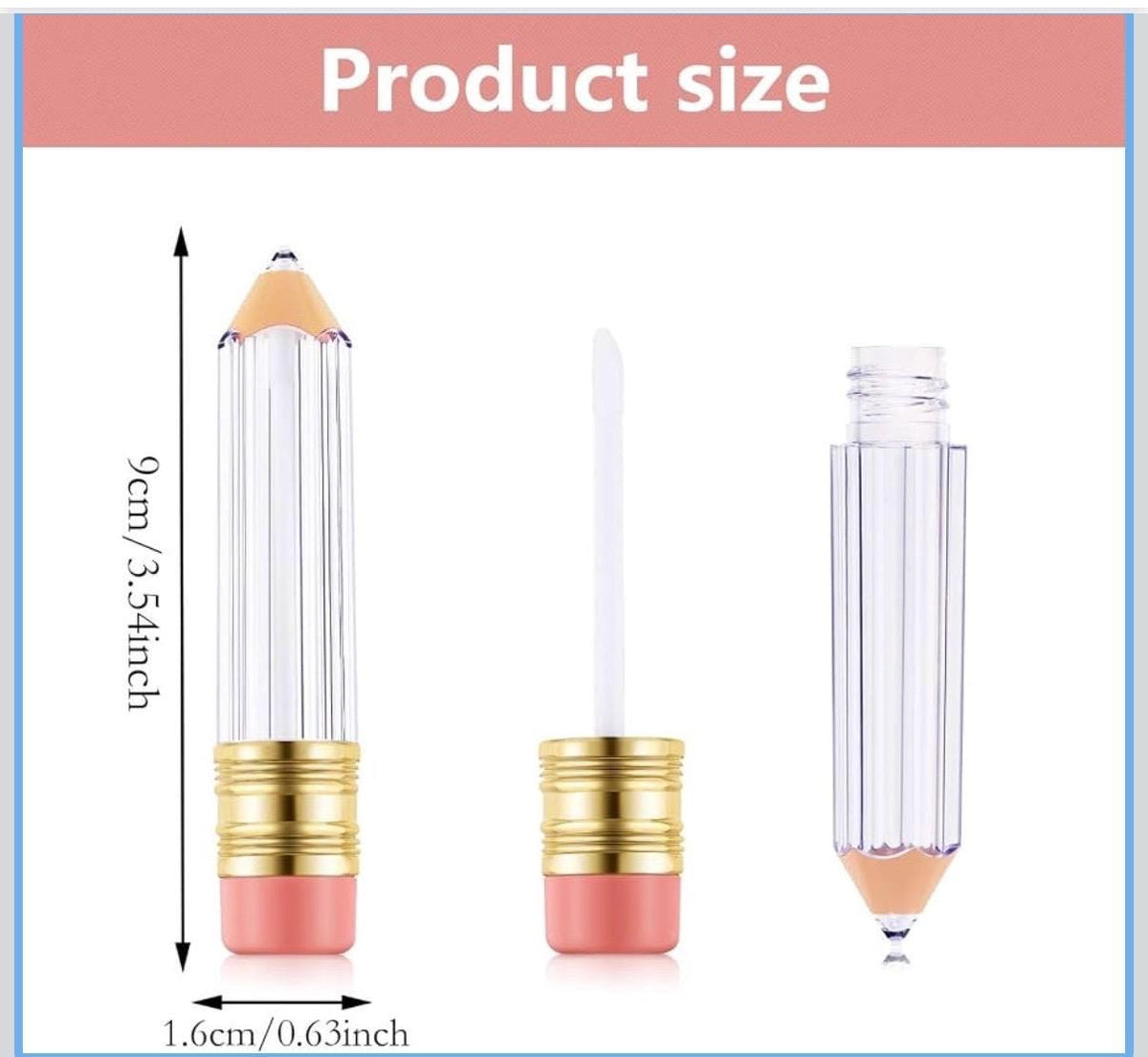 Pencil Lip Gloss ✏️🍎